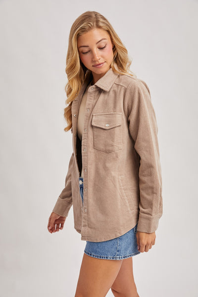 October Layers Jacket - Mushroom