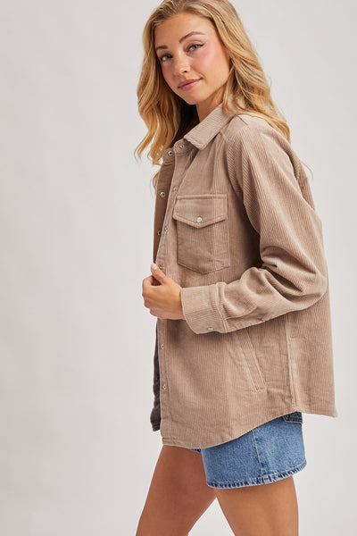 October Layers Jacket - Mushroom