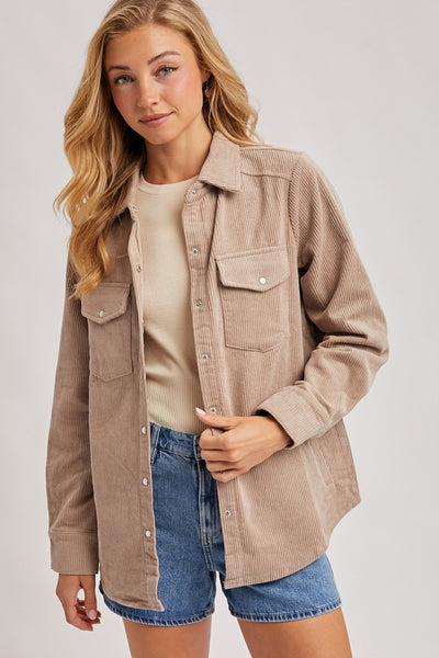 October Layers Jacket - Mushroom