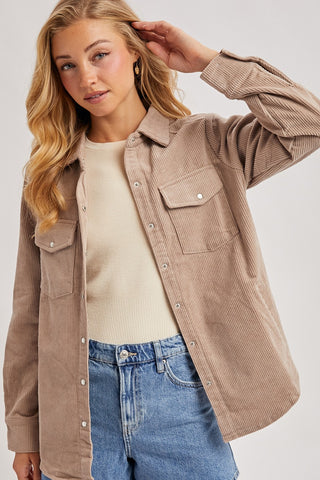 October Layers Jacket - Mushroom