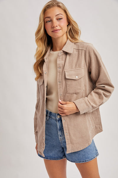 October Layers Jacket - Mushroom