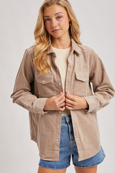 October Layers Jacket - Mushroom