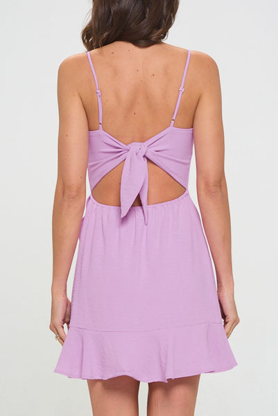 Walking On Sunshine Dress - Lilac