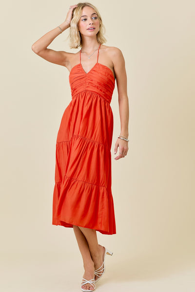 Ocean Drive Maxi Dress - Sunkist