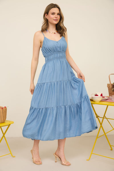 Born In Denim Maxi Dress