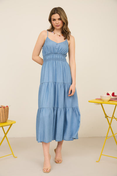 Born In Denim Maxi Dress