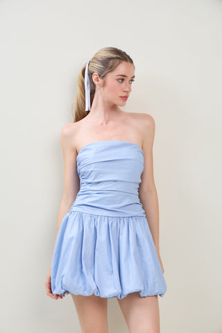 Puff & Pretty Dress - Blue