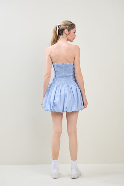 Puff & Pretty Dress - Blue