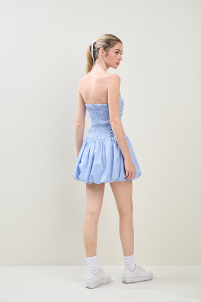 Puff & Pretty Dress - Blue
