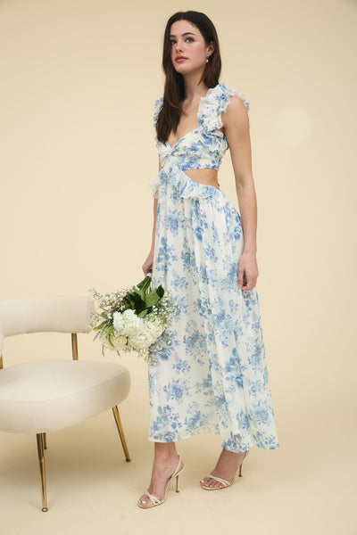 Bella Floral Maxi Dress
