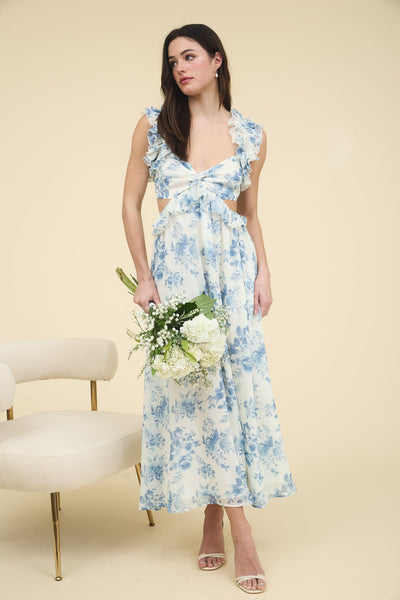 Bella Floral Maxi Dress