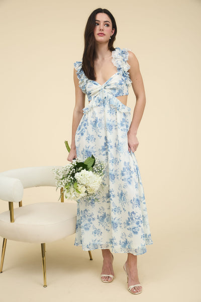 Bella Floral Maxi Dress