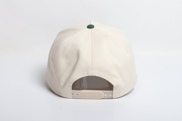Put It On Santa's Tab Hat - Beige/Green