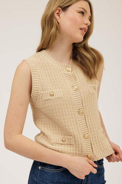 Mackenzie Top - Beige