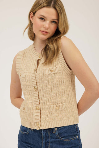 Mackenzie Top - Beige