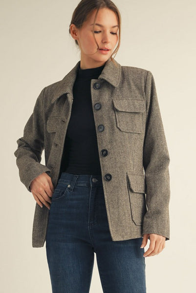 The Heritage Jacket-Brown