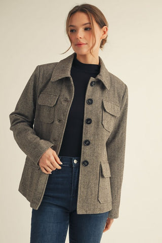 The Heritage Jacket-Brown