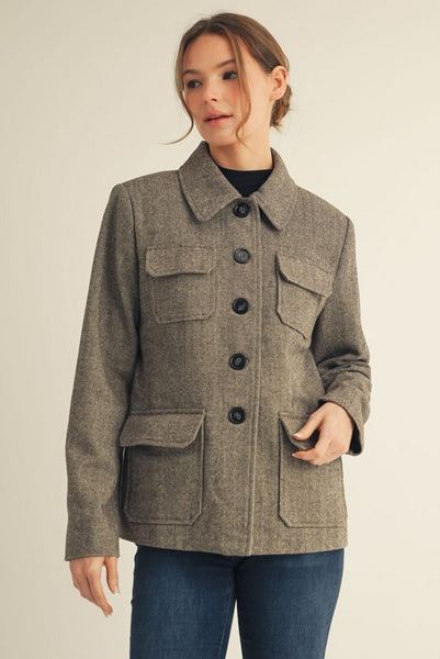 The Heritage Jacket-Brown