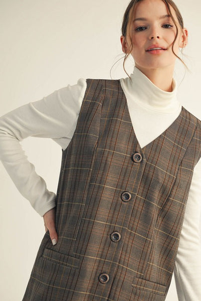 The Autumn Edit Dress - Brown