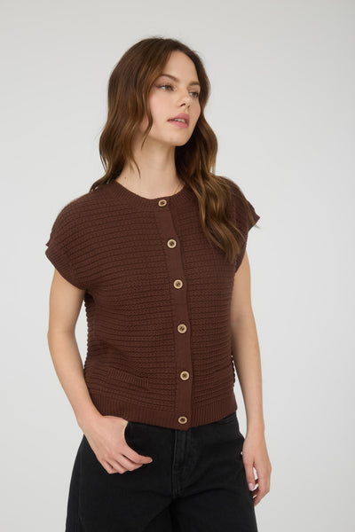Madison Top - Chocolate