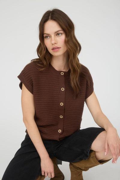 Madison Top - Chocolate