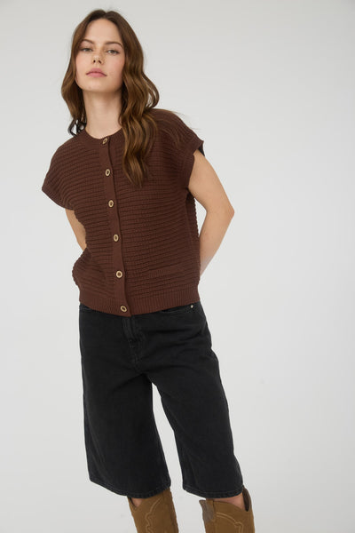 Madison Top - Chocolate