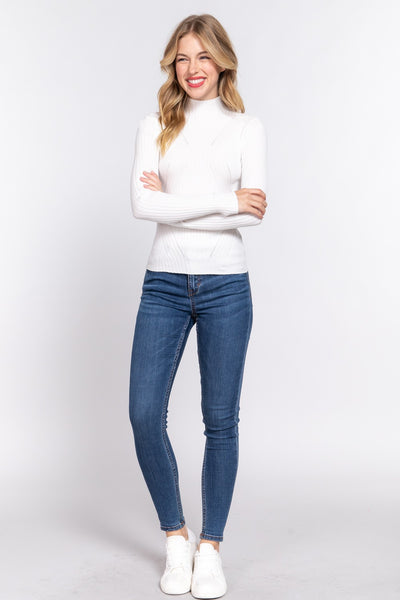 Autumn Embrace Sweater - Off White