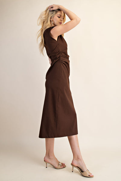 Afterglow Maxi Dress - Brown