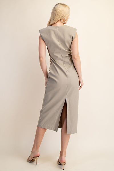 Afterglow Maxi Dress - Taupe