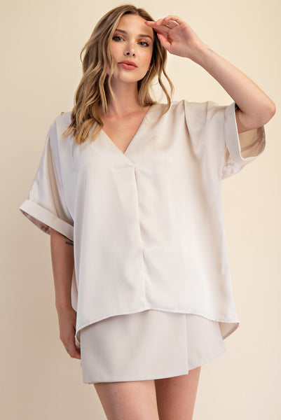 Work It Top- Cream