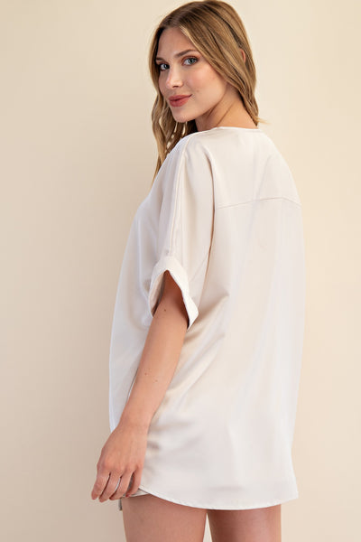 Work It Top- Cream