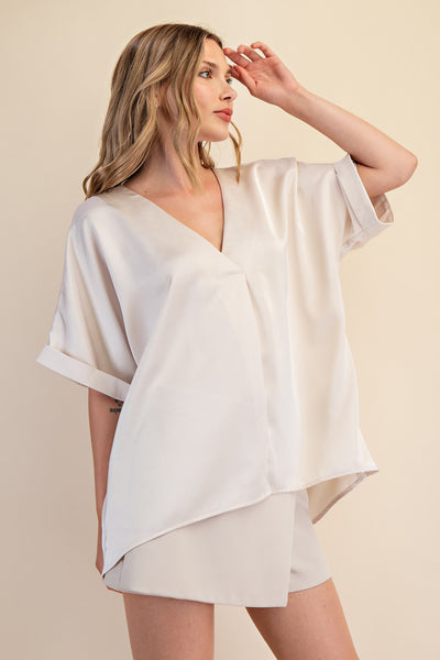 Work It Top- Cream