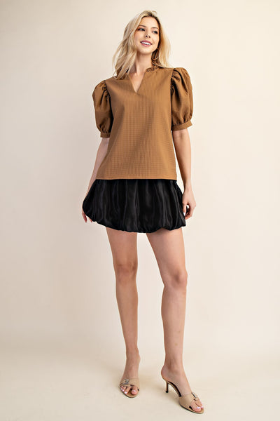 Rouge Top - Brown
