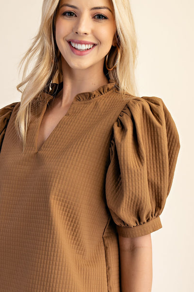Rouge Top - Brown