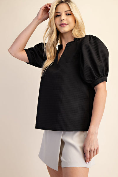 Rouge Top - Black