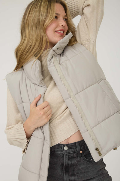 On The Go Vest - Cement
