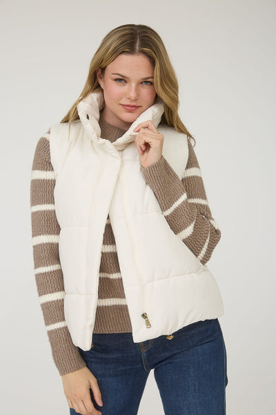 On The Go Vest - Ivory