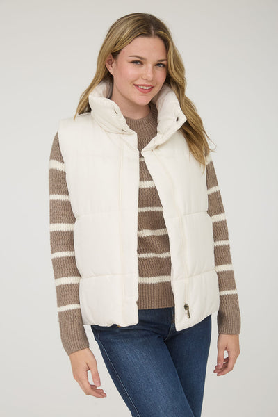 On The Go Vest - Ivory