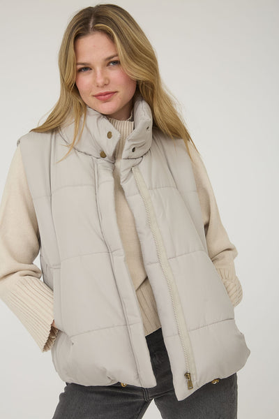 On The Go Vest - Cement