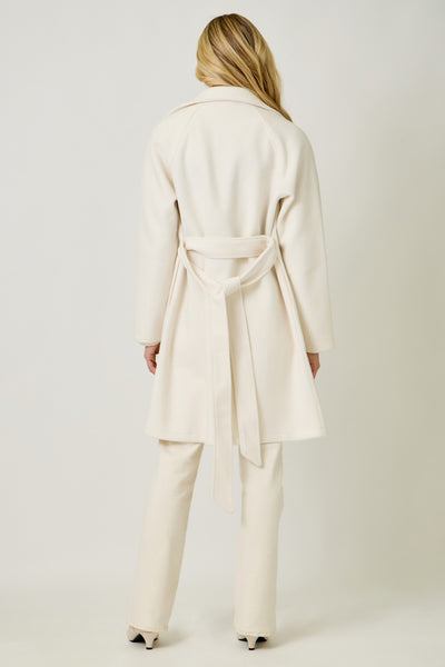 The Uptown Trench Jacket - Snow White