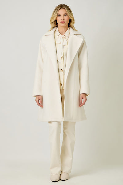The Uptown Trench Jacket - Snow White