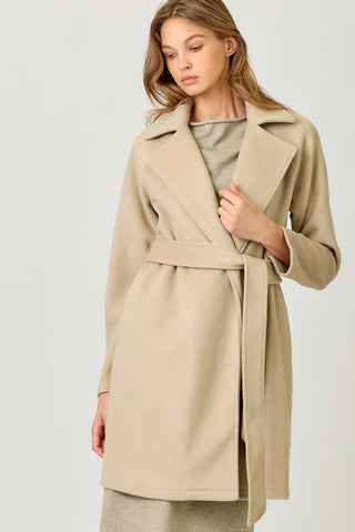 The Uptown Trench Jacket - Oatmeal