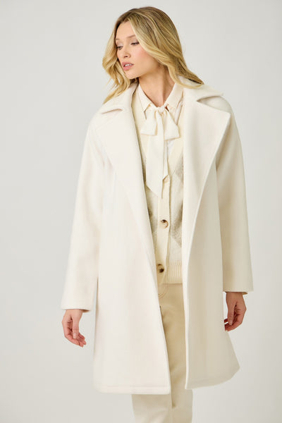 The Uptown Trench Jacket - Snow White