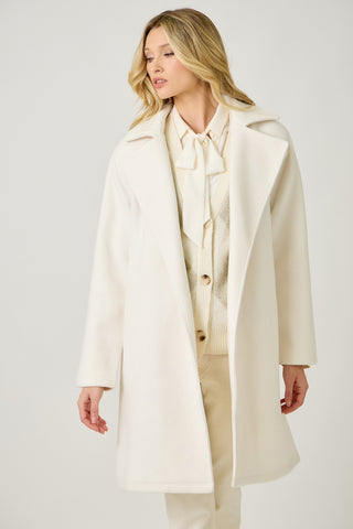 The Uptown Trench Jacket - Snow White