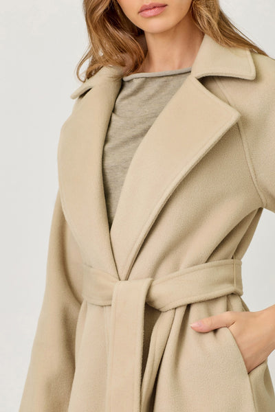 The Uptown Trench Jacket - Oatmeal