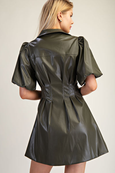 Edge Dress - Olive