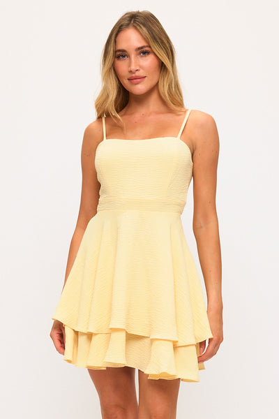 Whisper Dress - Yellow