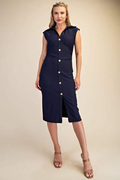 Mi Amor Dress - Navy