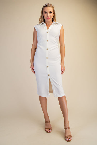 Mi Amor Dress - White
