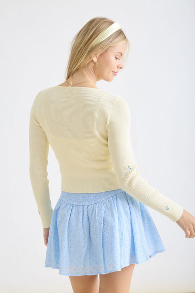 Happiness Sweater - Butter Yellow